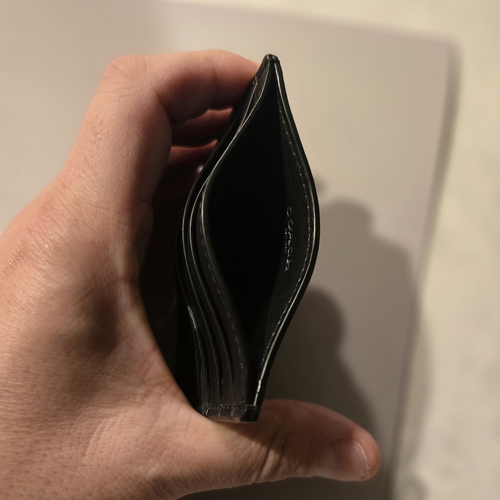 Coach Black Card Holder - Picture 2 of 5